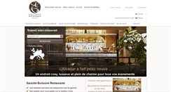 Desktop Screenshot of exclusive-restaurants.be