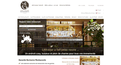 Desktop Screenshot of exclusive-restaurants.com